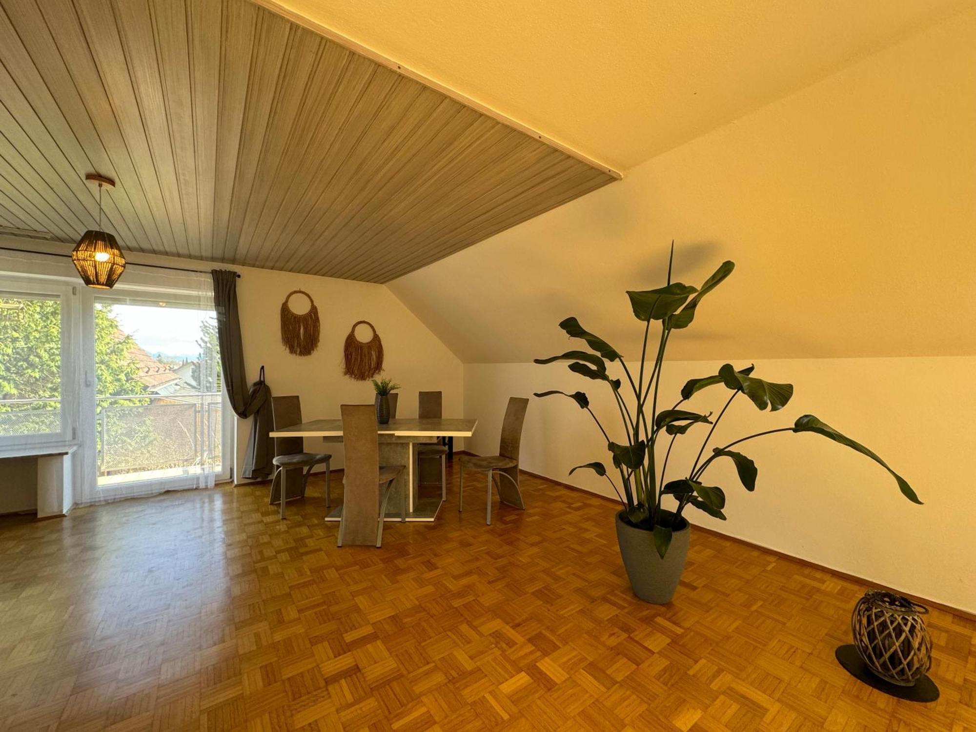 Apartament Fewo Boho 110 Qm Mit Bergblick 3 Min Bahnhof Laufen Zewnętrze zdjęcie